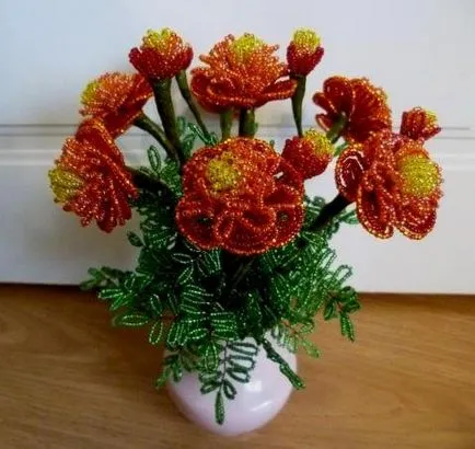 Tagetes схема топчета тъкане и видео семинари