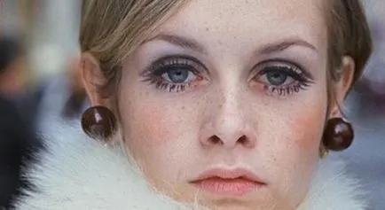 Beauty-tendință genelor Twiggy