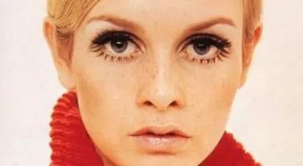 Beauty-tendință genelor Twiggy