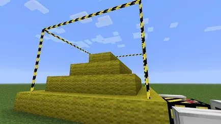 Buildcraft terraforming és egyszerű felépítésű, minecraft 1