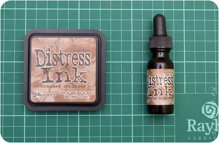 Ink Distress, scrapbooking on