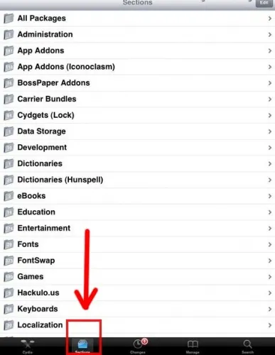 Cydia pe iPad - Partea 1 - Cum să utilizați Cydia - Program pentru Apple iPad