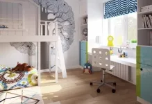 Copii 2 băieți de design cameră, pentru adolescenți de toate vârstele, mobilierul din designul interior