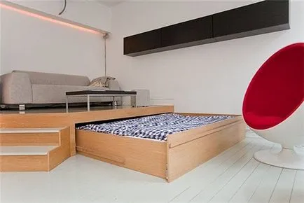 Cameră de design, cu un transformator de pat fotografie - inhomes revistă on-line