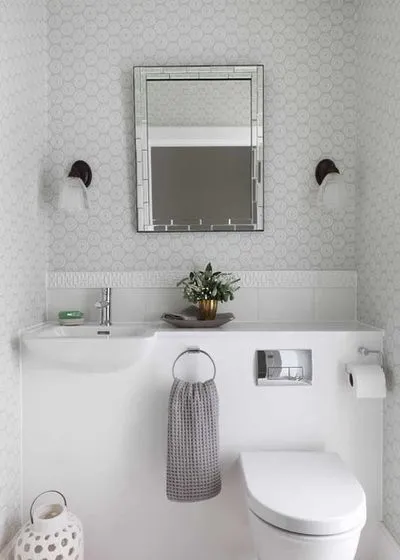 Design-ul de baie în apartament, proiecte de reparații de design sunt baie foarte mici