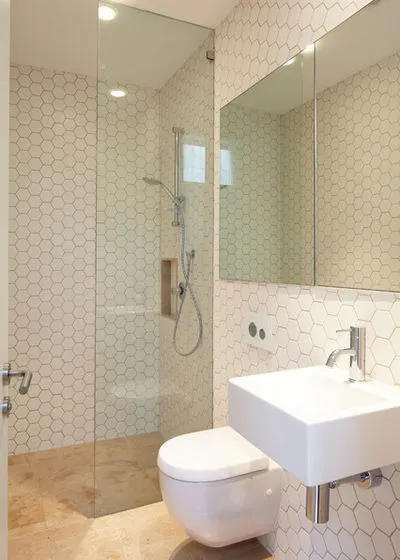 Design-ul de baie în apartament, proiecte de reparații de design sunt baie foarte mici