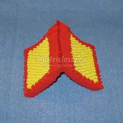 A lakás a szakterületen moduláris origami