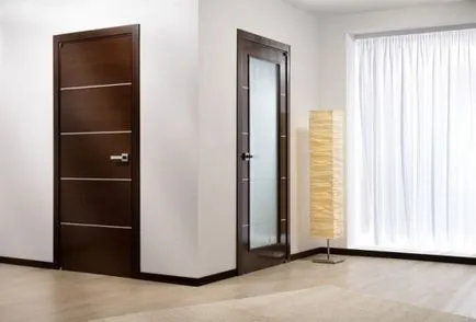 Usi wenge in interiorul case si apartamente