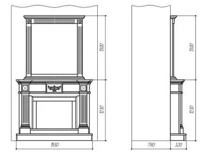 Crescut semineu cu mâinile construcția și proiectarea de Fireside decorative