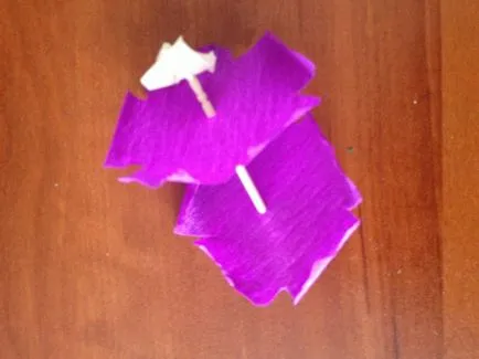hârtie Violetele ondulate