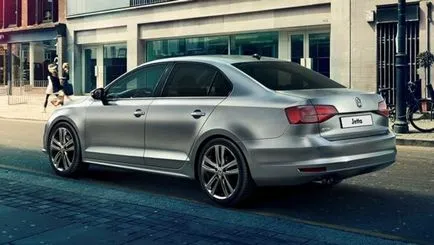 Volkswagen Jetta 2017 fotó egy új testület, az ár