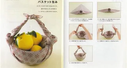 lucrurile un japonez tehnica de ambalaj (28 poze) - Furoshiki