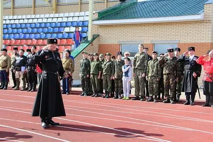 Gagarinskaya kazarla, kerület ólom