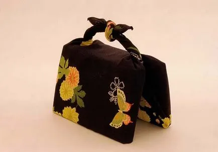 Furoshiki - японска техника за опаковане неща (28 снимки)