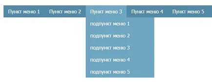 Хоризонтално падащо меню CSS, създаване на сайтове в WordPress на CMS, оформление на сайтове (HTML, CSS