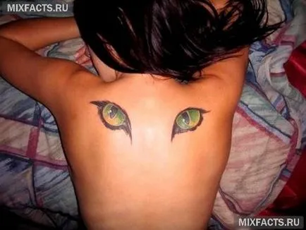 tatuaj ochi sensul și fotografii