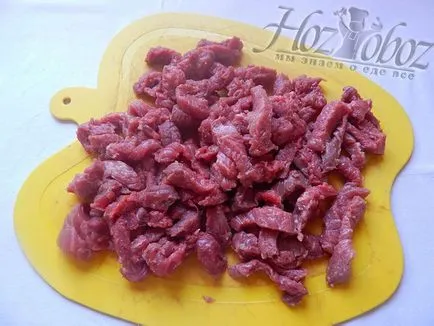 Carne de vită marinate în sos de soia, hozoboz - știm totul despre produsele alimentare