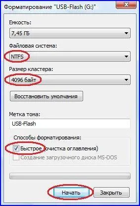 Utasítás - hogyan lehet egy bootolható USB flash meghajtó Windows 7, 8