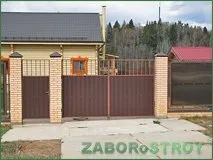 комбіновані паркани