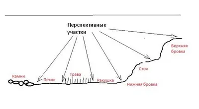 Проучването на дъното топографията на фидер риболов