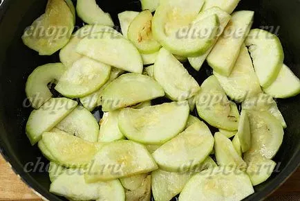 Squash kaviár a téli - egy recept lépésről lépésre fotók