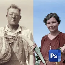 Cum se schimbă expresia facială în Photoshop