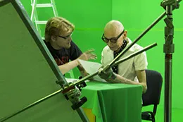 Melyek a videokamerák használt forgatás a zöld hromakey, hromakey stúdió Szentpéterváron