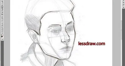 Cum de a desena un om creion în etape, ❤lessdraw❤