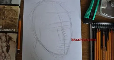 Cum de a desena un om creion în etape, ❤lessdraw❤