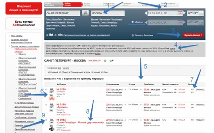 Cum cumpăr un e-bilet pe tren pe site-ul - căi ferate