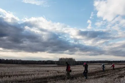 Ahogy elindította a meteorológiai léggömb az Urál