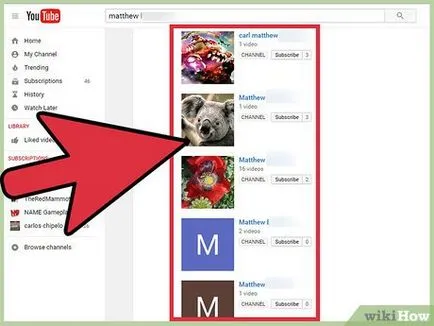 Как да намерите приятели в YouTube