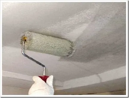 Как да се подготвят за боядисване на тавана като шпакловка, грундира и изравни таван за боядисване
