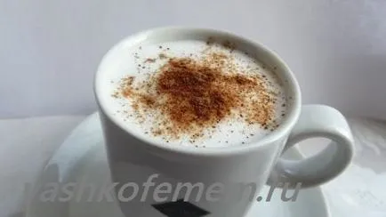 Hogyan készítsünk cappuccino otthon, kávéfőző