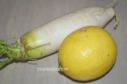 Főzni daikon retek