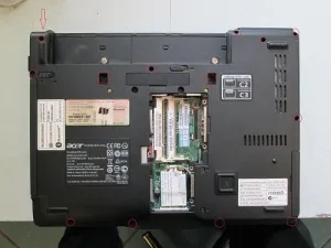 Cum să dezasamblați laptopul Acer TravelMate 6292 - discutate în detaliu