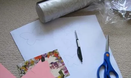 Hogyan készítsünk egy pillangó papírból saját kezűleg