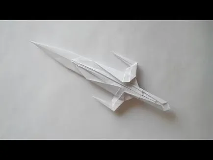 Cum sa faci o sabie de hârtie (origami sabie)