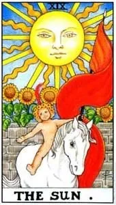 Яким значенням володіє карта сонце в розкладі таро (сонце) Яким значенням володіє карта сонце в розкладі таро
