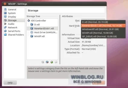Як додати другий жорсткий диск в віртуальну машину windows xp на базі virtualbox (додати) Як додати другий жорсткий диск в віртуальну машину windows xp на базі virtualbox