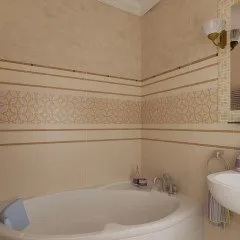 Коричнева ванна кімната вплив кольору, правила комбінування