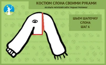 Костюм слона для дитини своїми руками (маска слона своїми руками) Костюм слона для дитини своїми руками