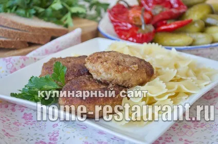 Котлети з яловичого фаршу рецепт з фото (котлети) Котлети з яловичого фаршу рецепт з фото