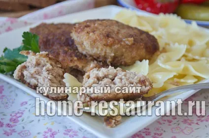 Котлети з яловичого фаршу рецепт з фото (котлети) Котлети з яловичого фаршу рецепт з фото