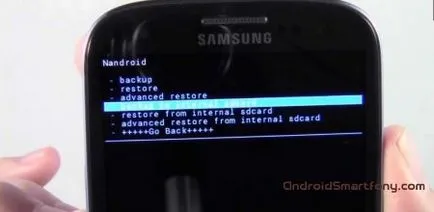 Cum de backup Nandroid pe dispozitiv Android