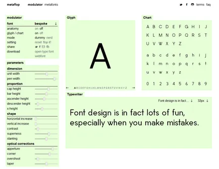 Hogyan hozzunk létre egy font Online