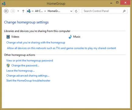 Cum pot șterge un grup de domiciliu în Windows 10 - întrebări și răspunsuri arată
