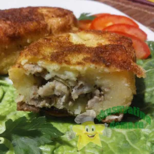 Картофени банички с месо рецепта със снимка, кулинарен блог - вкусен домашен