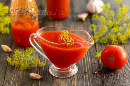 Ketchup de tomate pentru iarna - Yum delicios și ușor