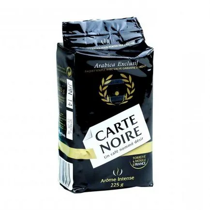 Cafea „Carduri noir tipuri, comentarii de consum